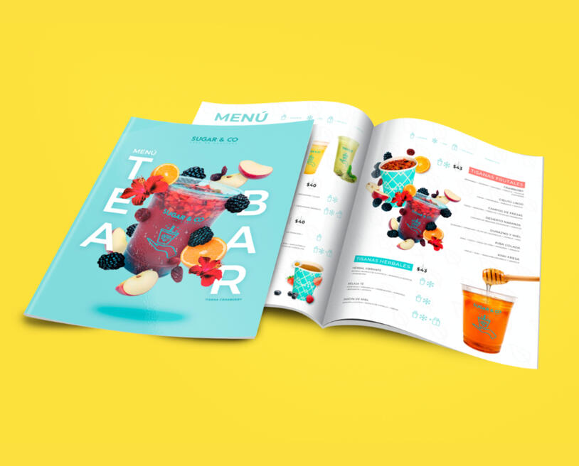 Tea Bar Menu - Sugar&Co